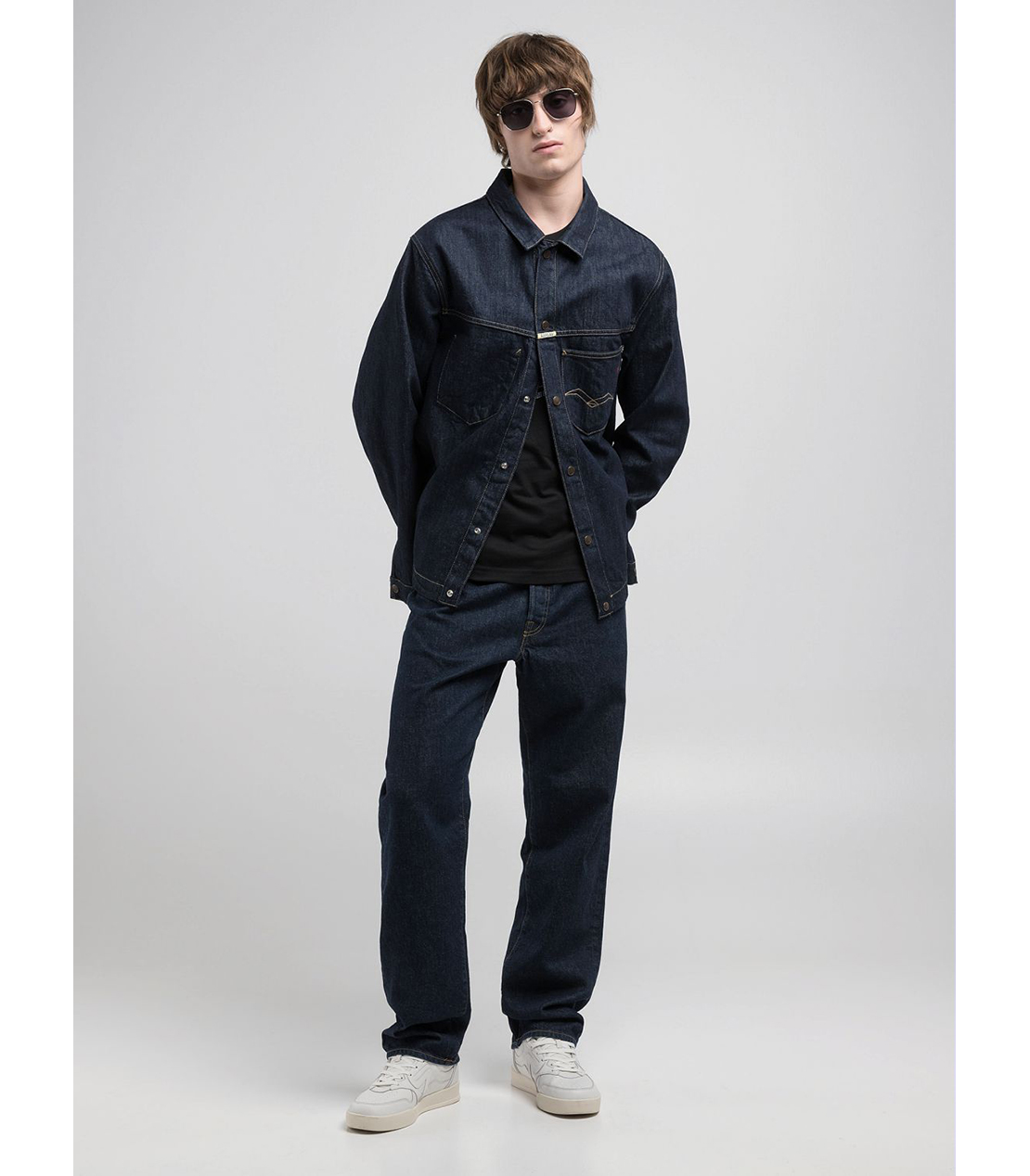 9Z1 ECO PLUS コンフォートストレートフィットデニム 詳細画像 ダークブルー 3